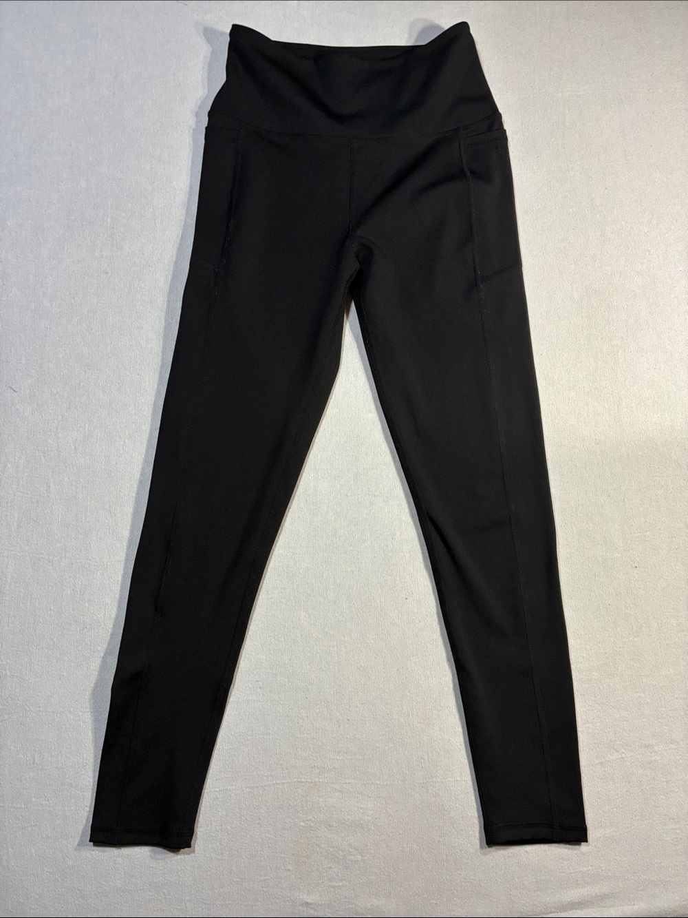 LEG3ND Women's Black Leggings - Slim Fit